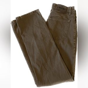 Wrangler genes. Coyote brown. Size 28x32